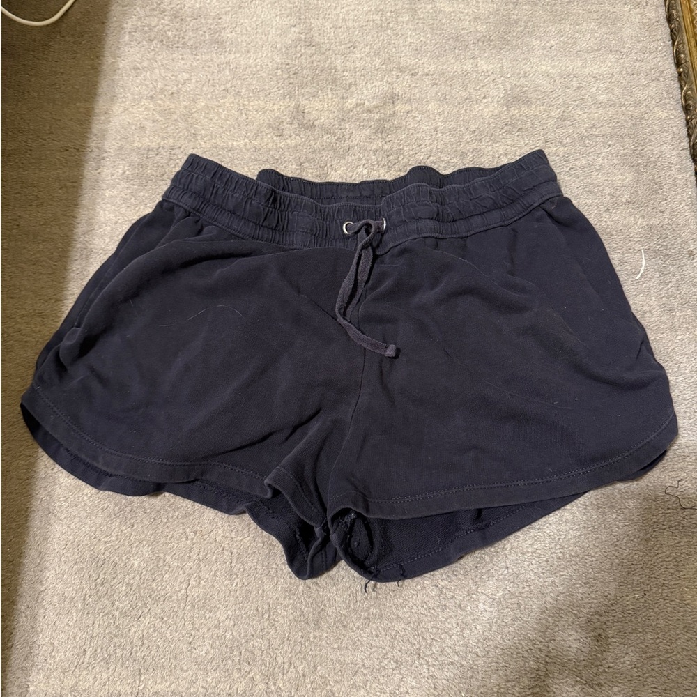 H&M Navy Cotton Lounge Shorts | Casual Athletic | Women’s L